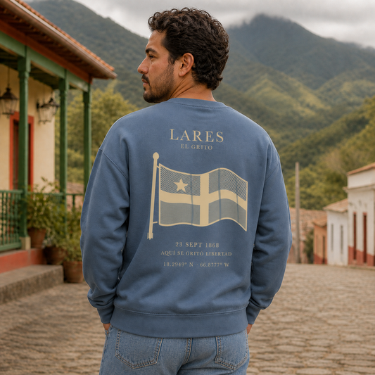 Lares Back Reveal on a male model