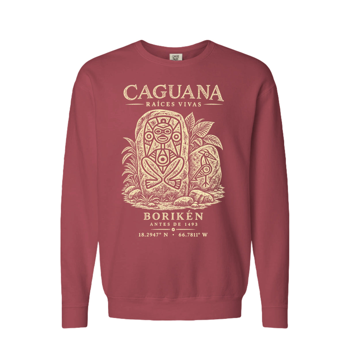 Caguana Front Print sweatshirt front