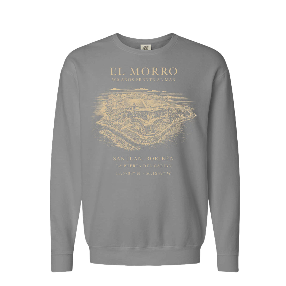 El Morro Front Print sweatshirt front