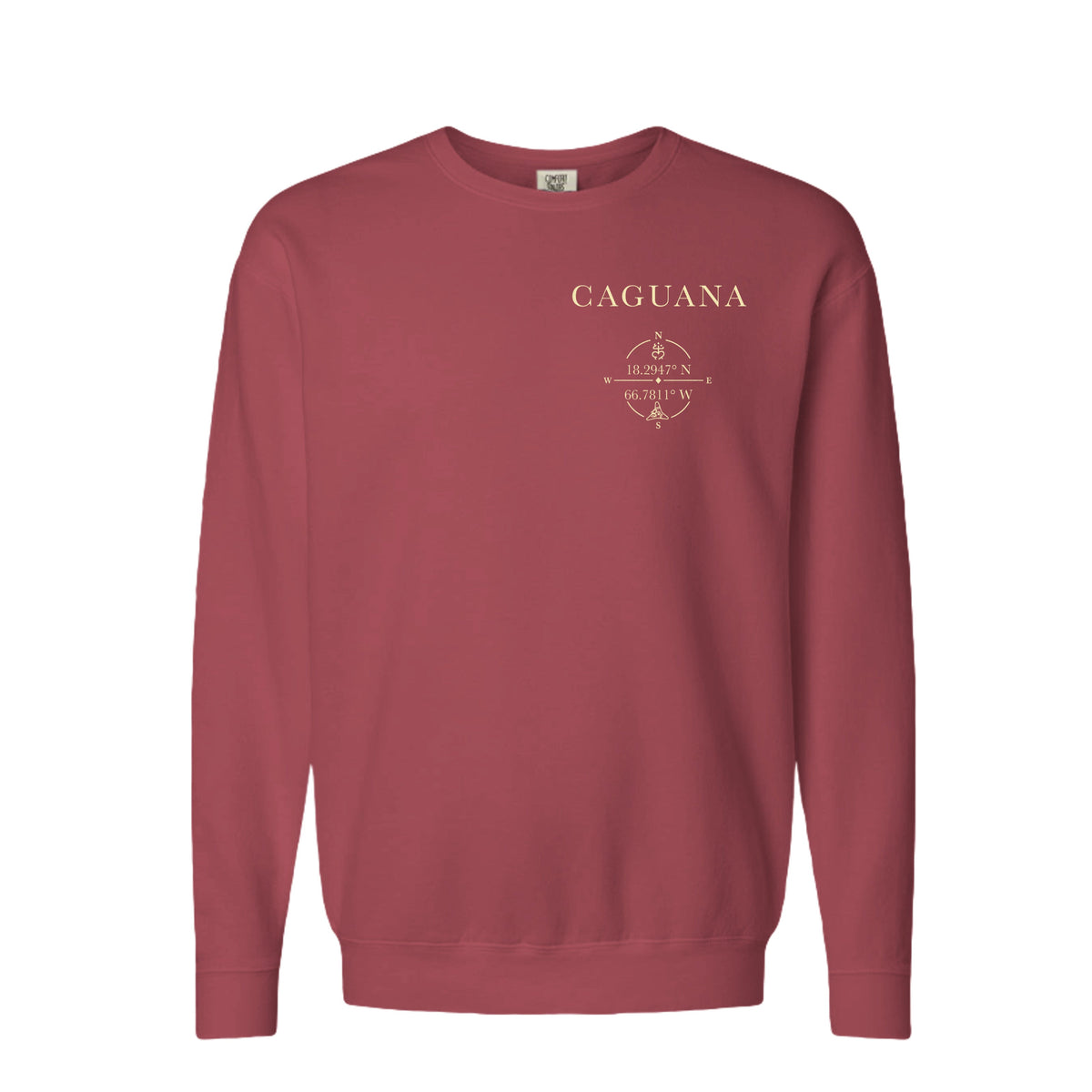 Caguana Back Reveal sweatshirt front