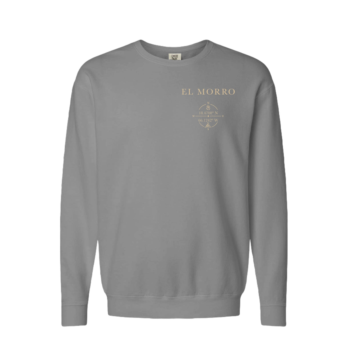 El Morro Back Reveal sweatshirt front